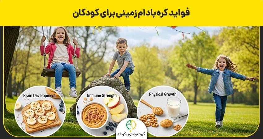 خواص کره بادام زمینی برای کودکان 4 خواص کره بادام زمینی برای کودکان