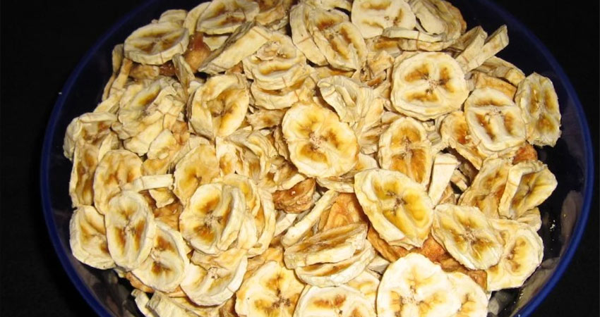 روش خشک كردن موز با دستگاه میوه خشک کن