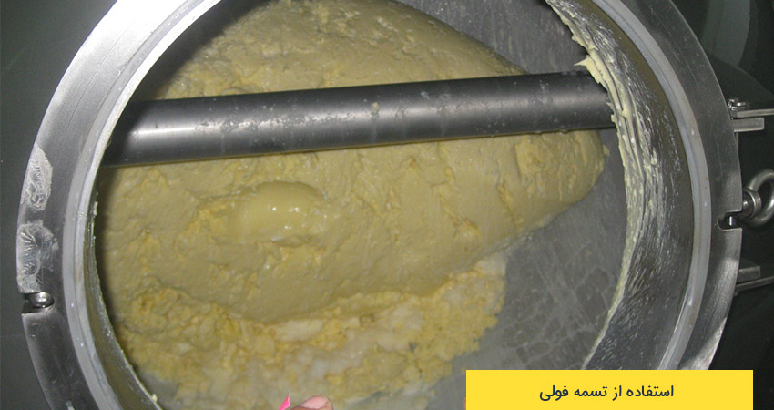 دستگاه کره گیر اتوماتیک 3 استفاده از تسمه فولی