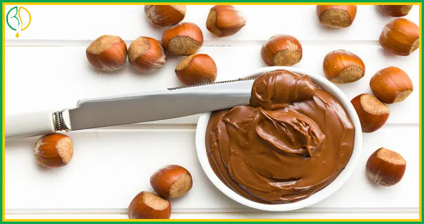 طریقه تولید شکلات صبحانه نوتلا با دستگاه کره گیر هایپرمارکت 2 شکلات نوتلای خانگی